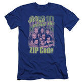 Beverly Hills 90210 Zip Code Men's Ultra-Soft 30/1 Cotton Slim Short-Sleeve T-Shirt